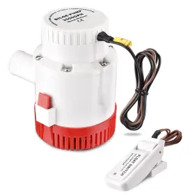 Ys-bbp-33-001-0207 Yessources 3500gph Submersible Water Pump Electric Bilge Sump Marine Boat Yacht With Switch