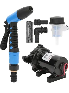 Ymiko 909794139725 24v Washdown Pump Kit 5.0gpm 70psi 137.8ft Head Rv Marine