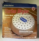 West Marine Cabin Air Dryer Dehumidifier W/fan & Heat 120V Ac Model 7867518 Used. Price: $49.99.