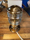 Vintage Nos Perko 7" Polished Bronze Stern Light, New Wiring/led, Glass Lens /2. Price: $375.00.