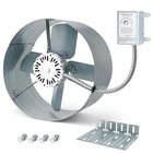 Gable Attic Fan, 15" Exhaust Ventilation With Adjustable Thermostat ... New. Price: $116.34.