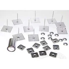 Soundown Alum Pin Kit 2-1/2" 10/BG #HPAD25DK10 New. Price: $43.64.