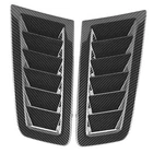 Scoop Kit Air Flow Intake Louvers Hoods Carbon Fiber New. Price: $26.86.