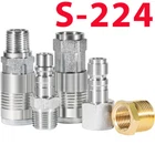 1/2" Npt Style Coupler Plug Air Hose Reducer Bushing Kit S-224 New. Price: $46.21.
