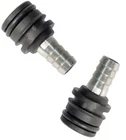 2PCS 3/4 Flojet Quad Port Quick-connect 1/2" Hose Barb Adapter Fittings New. Price: $15.50.