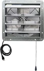 14" Wall-mounted Exhaust Fan With Thermostat 3 Speeds, 850 Cfm, Silver New. Price: $213.99.
