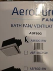 Aero Pure ABF80G15W Cfm Quiet Energy Star Bathroom Fan - White New. Price: $99.99.