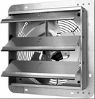Ipower 12 Inch Shutter Exhaust Fan Aluminum High Speed 1620RPM 940 Cfm New. Price: $67.99.