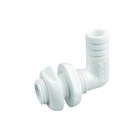 Attwood 3877-3 Polypropylene 90 Degree Thru Hull Connector 3/4" White New. Price: $13.77.