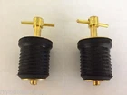 Plugs Brass Seachoice 2 Pac 18801 Twist Type 1" Drains Marine Boat Parts New. Price: $16.67.