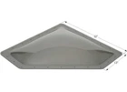 Icon 12112 NSL2810 Neo Angle Rv Skylight 28" X 10" - Smoke New. Price: $193.89.
