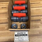 Lot Of 3- Simtech VBXV205 Series Ball Valve Pvc Viton Seal 1" New. Price: $58.50.