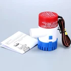 1100GPH 12V Electric Marine Submersible Bilge Sump Water Pump For Rv Boat Yacht New. Price: $20.99.