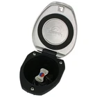 Scandvik Recessed T-handle Mixing Valve Stainless W/black Cup New. Price: $163.19.