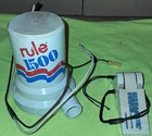 Rule Bilge Pump 1500 Gph, With Float Switch, Used & Tested. Price: $49.99.