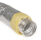 Inch Flexible Aluminum Ducting Hose Insulated R-4.2 Air Pipe For H... New. Price: $70.64.