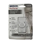 Broan/nutone White Exhaust Vent Fan Adjustable Speed Control Dial #SC100W. Price: $16.99.