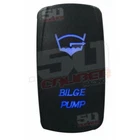 "bilge Pump" 20A 12V On/off Rocker Switch Male Spade Terminal, Blue New. Price: $16.50.