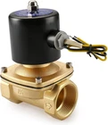 Baomain Electric Solenoid Valve Port 1-1/2" 110 Vac Thread Inches, Gold New. Price: $98.05.