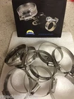 Hose Clamps 316 Stainless Size Min 1-1/16 Max 1-5/8 Box 10 13638 Scandvik New. Price: $71.35.