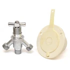 Fontana Boat Hot/cold Shower Mixer Valve 97610 Chromed Brass 7/8 In New. Price: $45.25.
