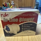 Rule 3" In-line Blower 140 New. Price: $39.99.