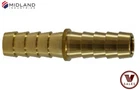 Brass Hose Splicer Mender Union 5/16" X Barb Coupler Fitting Midland Metal New. Price: $7.76.