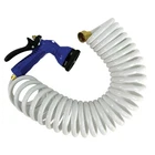 Whitecap 50' Coiled Hose W/adjustable Nozzle P-0442 Upc 725060044213 New. Price: $54.96.