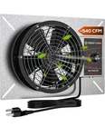 Abestorm 540CFM IP-55 Crawl Space Ventilation Fan W/dehumidistat And Thermostat! New. Price: $82.99.