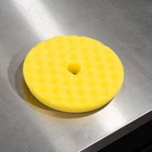 Rupes Rotary Waffle Foam Pad Yellow Fine 6.5" For 6" Backing Plate New. Price: $9.95.