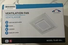 Tech Drive Very Quiet 80 Crm Bathroom Ventilation Exhaust Fan White Led Light Open. Price: $44.99.