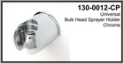 Shurflo 130-0012-CP Ambassador Marine Bulk Head Shower Sprayer Chrome Holder New. Price: $6.95.