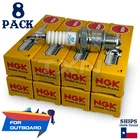 8 Ngk Spark Plugs - For Suzuki DT40,C Outboard Motor New. Price: $41.77.