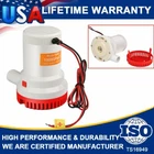 Submersible 1500GPH 12V Marine Plumbing Electric Bilge Pump Water For Boat New. Price: $31.69.
