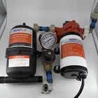 Seaflo 33-SERIES Water Pump And Accumulator Tank System 12V 3.3 Gpm, Black Used. Price: $165.00.