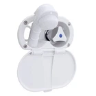 Ambassador 136-0200-AW Trinidad Transom Shower (cold), White New. Price: $139.69.