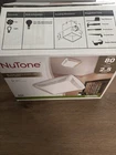 Nutone HB80RL Cfm Ventilation Fan With Light(a) New Open Box Never Used. Price: $34.99.