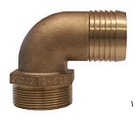 114PD32 Groco Pipe-to-hose Adapter, 90 Bronze, Standard Flow. /335G New. Price: $38.00.
