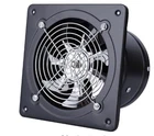 New, Wall Mounted 12" Exhaust Fan By Sanheshun Open. Price: $19.95.