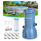 Kimfilter Pro Series 1000 Gph Above Ground Pool Pump, Powerful Gray New. Price: $101.34.