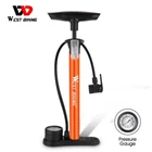 West Biking Bicycle Floor Pump Ball Bike Inflator With Gauge 160PSI New. Price: $24.29.