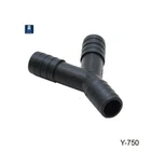 Barbed Wye Y-fitting Way 3/4" Hose Th Marine Y-750-DP New. Price: $21.95.