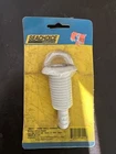 Seachoice Thru-hull Conn-white Plastic 1/2" Hose Scp 18011 New. Price: $11.00.