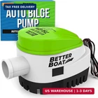Automatic Bilge Pump 750 Gph 12V With Built-in Float Switch, 3/4 Inch Outlet, 5- New. Price: $64.98.