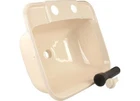 Jr Products 95361 Molded Bathroom Sink, Parchment 6" X 14-7/8" 12-3/8" New. Price: $51.91.