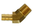 Midland Metal 32-113 32113 Brass 3/8" Hose Barb X Npt 45 Adapter Fitting New. Price: $9.95.