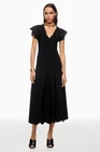 Ulla Johnson Yvette Neck Short Sleeve Line Midi Dress Size Orig Price $750 Pre-owned. Price: $269.00.