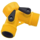 Seachoice Nylon Double Hose Shut-off Connector #79671 New. Price: $6.68.