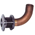 Groco 90-DEGREE Stainless/bronze 1-3/4" I.d. Thru Hull Npt Pipe New. Price: $193.45.