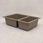 Lippert Rv Double Kitchen Galley Sink 25 X 17 6.6 Gray Abs 809030 New. Price: $116.92.